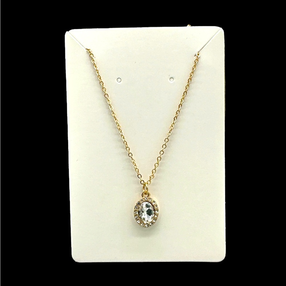 Elegant Cubic Zirconia Pendant